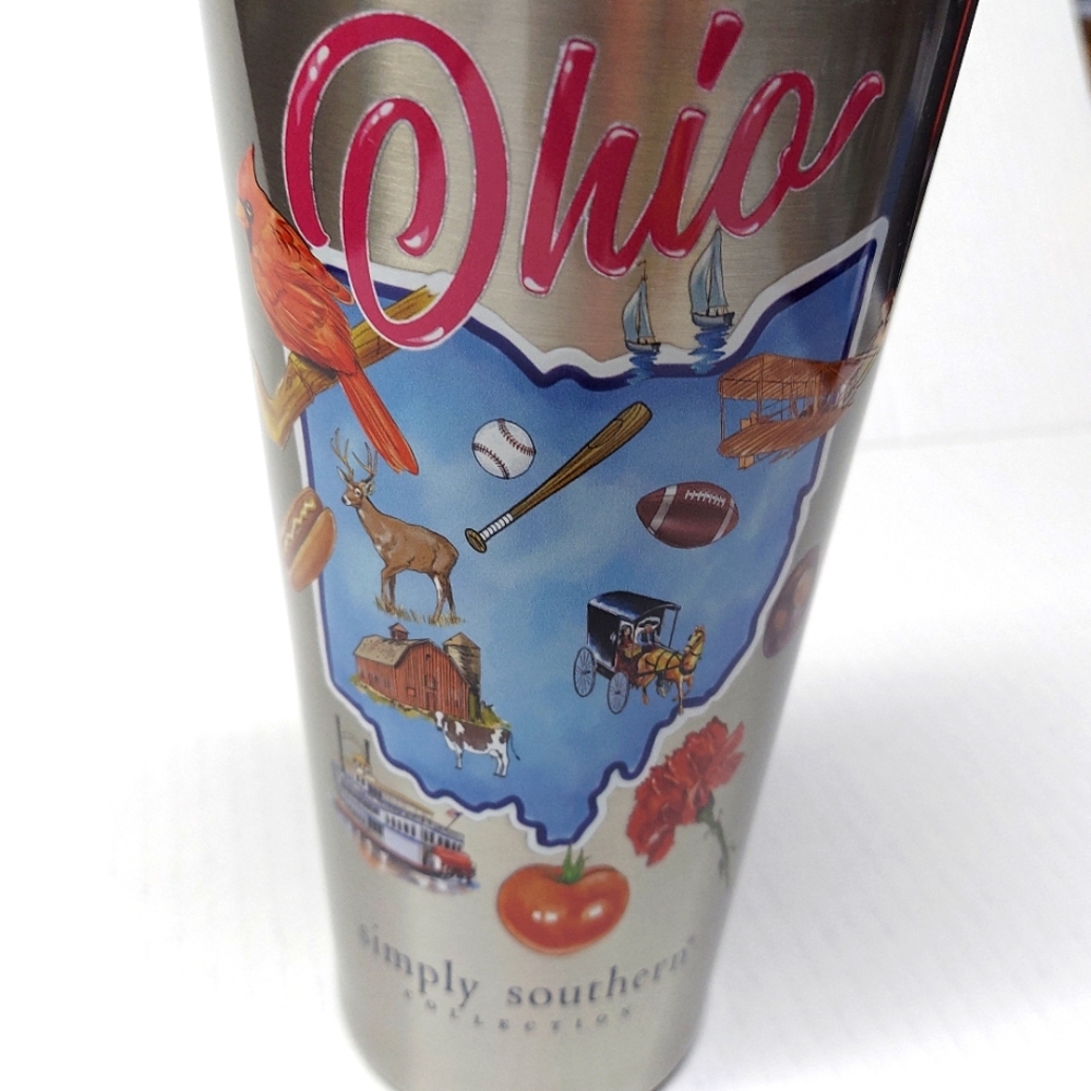 Stainless Steel Ohio Tumbler NEW